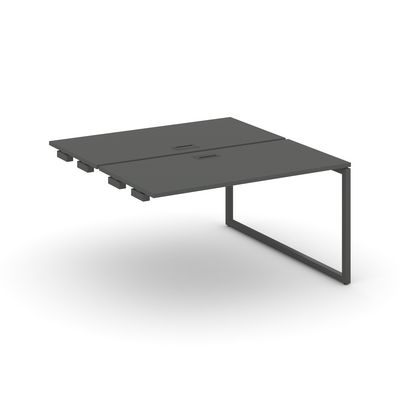 Style Project SN-4O.DPRS-012 (Антрацит/Антрацит металл) Стол приставка к опорным элементам