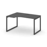 Style Project SN-4O.SPA-021L (Антрацит/Антрацит металл) Стол рабочий эргономичный
