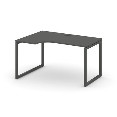 Style Project SN-4O.SPA-022L (Антрацит/Антрацит металл) Стол рабочий эргономичный