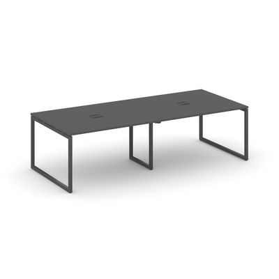 Style Project SN-4O.SPRG-044 (Антрацит/Антрацит металл) Стол переговорный