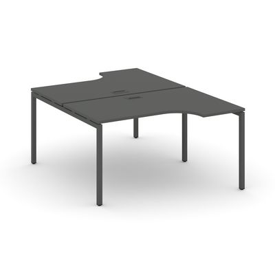 Style Project SN-4P.DRPA-022 (Антрацит/Антрацит металл) Рабочая станция эргономичная