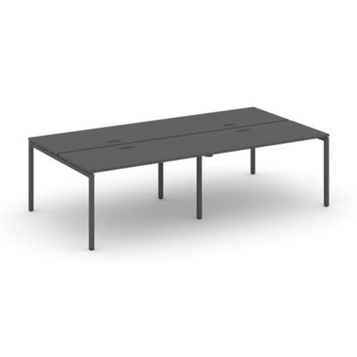Стайл Проджект SN-4P.DRS-034 (Антрацит/Антрацит металл) Рабочая станция двухсторонняя