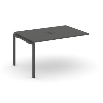 Style Project SN-4P.NSPRG-004 (Антрацит/Антрацит металл) Проходной наборный элемент переговорного стола