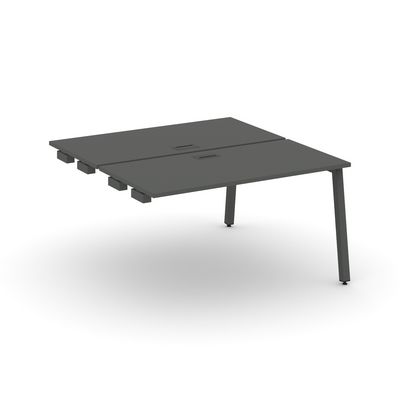 Style Project SN-5A.DPRS-013 (Антрацит/Антрацит металл) Стол приставка к опорным элементам