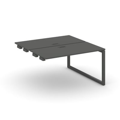 Style Project SN-5O.DPRS-002 (Антрацит/Антрацит металл) Стол приставка к опорным элементам