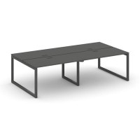 Style Project SN-5O.DRS-042 (Антрацит/Антрацит металл) Рабочая станция двухсторонняя