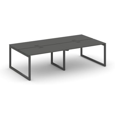 Style Project SN-5O.DRS-054 (Антрацит/Антрацит металл) Рабочая станция двухсторонняя