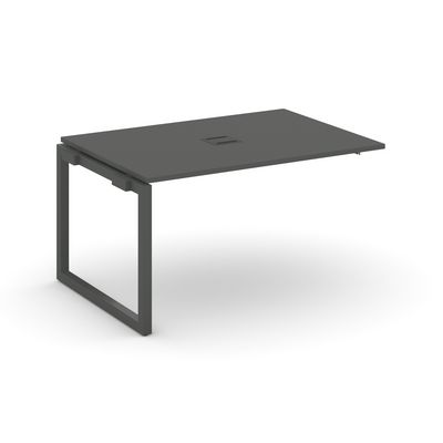 Style Project SN-5O.NSPRG-003 (Антрацит/Антрацит металл) Проходной наборный элемент переговорного стола