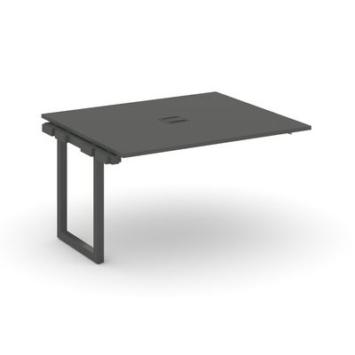 Style Project SN-5O.NSPRG-032 (Антрацит/Антрацит металл) Проходной наборный элемент переговорного стола