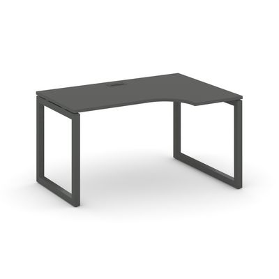 Style Project SN-5O.SPA-002R (Антрацит/Антрацит металл) Стол рабочий эргономичный