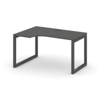 Style Project SN-5O.SPA-011L (Антрацит/Антрацит металл) Стол рабочий эргономичный