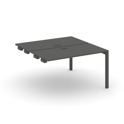 Style Project SN-5P.DPRS-001 (Антрацит/Антрацит металл) Стол приставка к опорным элементам