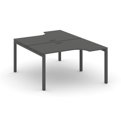 Style Project SN-5P.DRPA-001 (Антрацит/Антрацит металл) Рабочая станция эргономичная