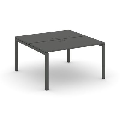 Style Project SN-5P.DRS-021 (Антрацит/Антрацит металл) Рабочая станция двухсторонняя