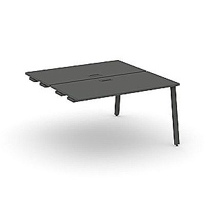 Стайл Проджект SN-6A.DPRS-004 (Антрацит/Антрацит металл) Стол приставка к опорным элементам