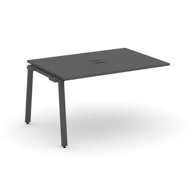 Style Project SN-6A.NSPRG-003 (Антрацит/Антрацит металл) Проходной наборный элемент переговорного стола