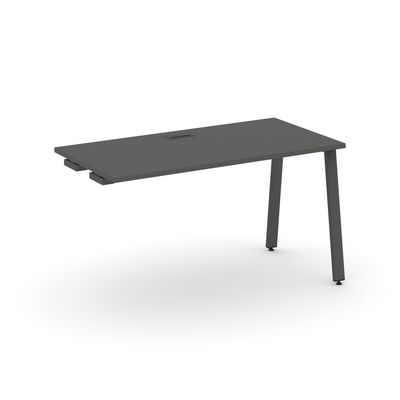 Style Project SN-6A.OPRS-002 (Антрацит/Антрацит металл) Стол приставка к опорным элементам