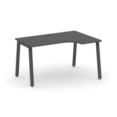 Style Project SN-6A.SPA-001R (Антрацит/Антрацит металл) Стол рабочий эргономичный