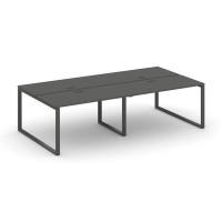 Style Project SN-6O.DRS-031 (Антрацит/Антрацит металл) Рабочая станция двухсторонняя