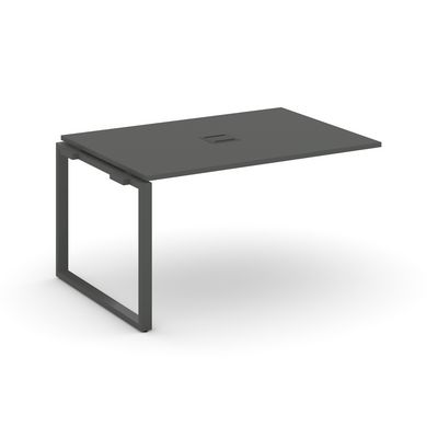 Style Project SN-6O.NSPRG-002 (Антрацит/Антрацит металл) Проходной наборный элемент переговорного стола