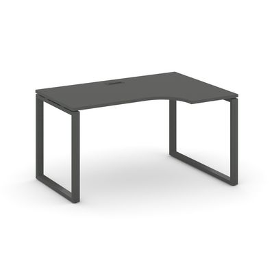 Style Project SN-6O.SPA-002R (Антрацит/Антрацит металл) Стол рабочий эргономичный