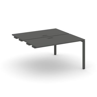 Style Project SN-6P.DPRS-011 (Антрацит/Антрацит металл) Стол приставка к опорным элементам