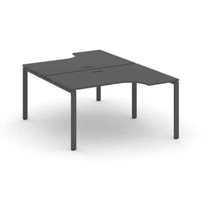 Style Project SN-6P.DRPA-002 (Антрацит/Антрацит металл) Рабочая станция эргономичная