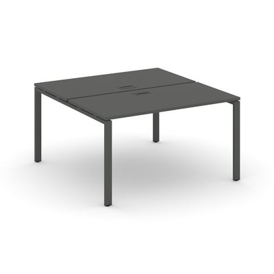 Style Project SN-6P.DRS-001 (Антрацит/Антрацит металл) Рабочая станция двухсторонняя