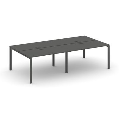 Style Project SN-6P.DRS-042 (Антрацит/Антрацит металл) Рабочая станция двухсторонняя