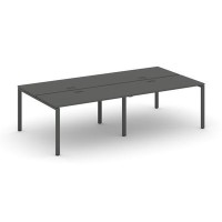 Style Project SN-6P.DRS-052 (Антрацит/Антрацит металл) Рабочая станция двухсторонняя