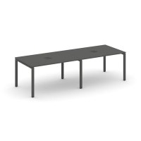 Style Project SN-6P.SPRG-012 (Антрацит/Антрацит металл) Стол переговорный