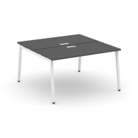 Style Project SN-4A.DRS-002 (Антрацит/Белый металл) Рабочая станция двухсторонняя