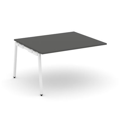 Style Project SN-4A.NSPRG-032.3 (Антрацит/Белый металл) Проходной наборный элемент переговорного стола