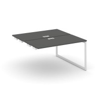 Style Project SN-4O.DPRS-002 (Антрацит/Белый металл) Стол приставка к опорным элементам