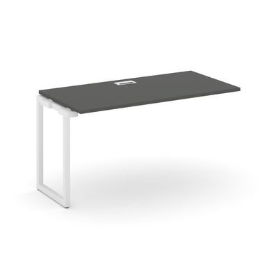 Style Project SN-4O.ONRS-004 (Антрацит/Белый металл) Проходной наборный элемент