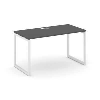 Style Project SN-4O.SP-003 (Антрацит/Белый металл) Стол письменный