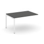Style Project SN-4P.NSPRG-001.3 (Антрацит/Белый металл) Проходной наборный элемент переговорного стола