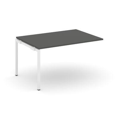 Style Project SN-4P.NSPRG-003.3 (Антрацит/Белый металл) Проходной наборный элемент переговорного стола