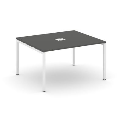 Style Project SN-4P.SPRG-034 (Антрацит/Белый металл) Стол переговорный