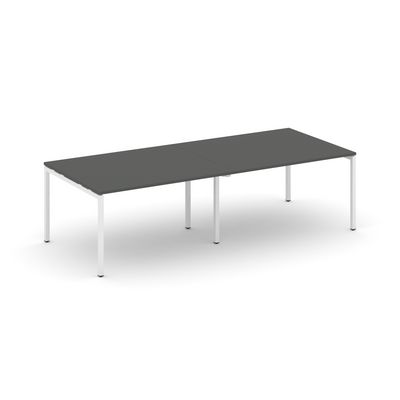 Style Project SN-4P.SPRG-042.3 (Антрацит/Белый металл) Стол переговорный