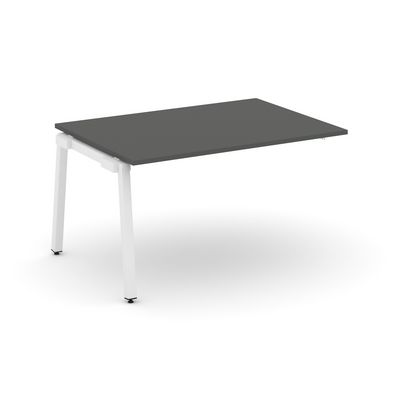 Style Project SN-5A.NSPRG-002.3 (Антрацит/Белый металл) Проходной наборный элемент переговорного стола