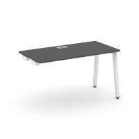 Style Project SN-5A.OPRS-003 (Антрацит/Белый металл) Стол приставка к опорным элементам