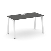 Style Project SN-5A.SP-025 (Антрацит/Белый металл) Стол письменный