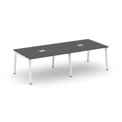 Style Project SN-5A.SPRG-043 (Антрацит/Белый металл) Стол переговорный