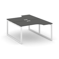 Style Project SN-5O.DRPA-022 (Антрацит/Белый металл) Рабочая станция эргономичная