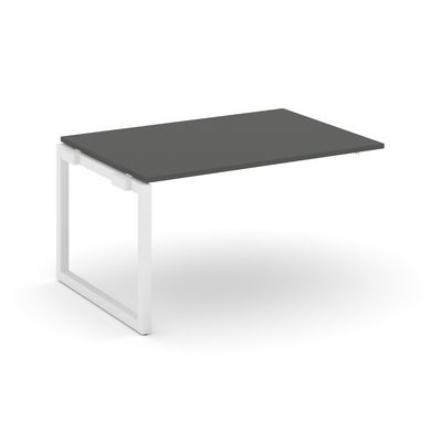 Style Project SN-5O.NSPRG-001.3 (Антрацит/Белый металл) Проходной наборный элемент переговорного стола