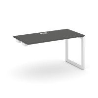 Style Project SN-5O.OPRS-003 (Антрацит/Белый металл) Стол приставка к опорным элементам