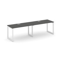 Style Project SN-5O.ORS-011 (Антрацит/Белый металл) Рабочая станция односторонняя