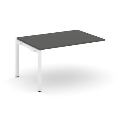 Style Project SN-5P.NSPRG-002.3 (Антрацит/Белый металл) Проходной наборный элемент переговорного стола