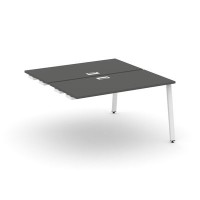 Style Project SN-6A.DPRS-012 (Антрацит/Белый металл) Стол приставка к опорным элементам